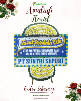 Papan Bunga Duka di Paseh