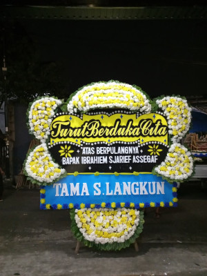Papan Bunga Duka di Paseh